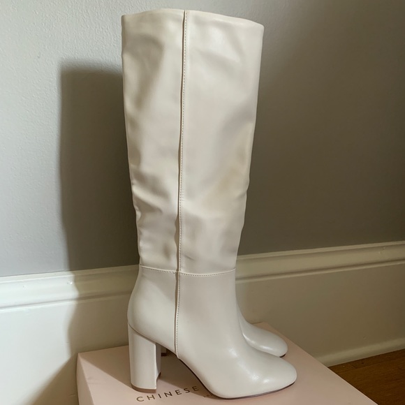 Chinese Laundry Krafty Smooth boot in Ecru - Picture 6 of 11